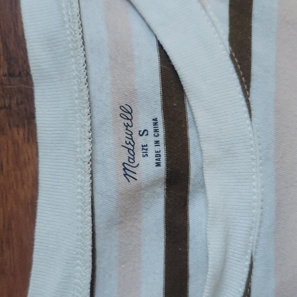 Madewell Northside Vintage Striped Cotton T-shirt - Picture 3 of 6